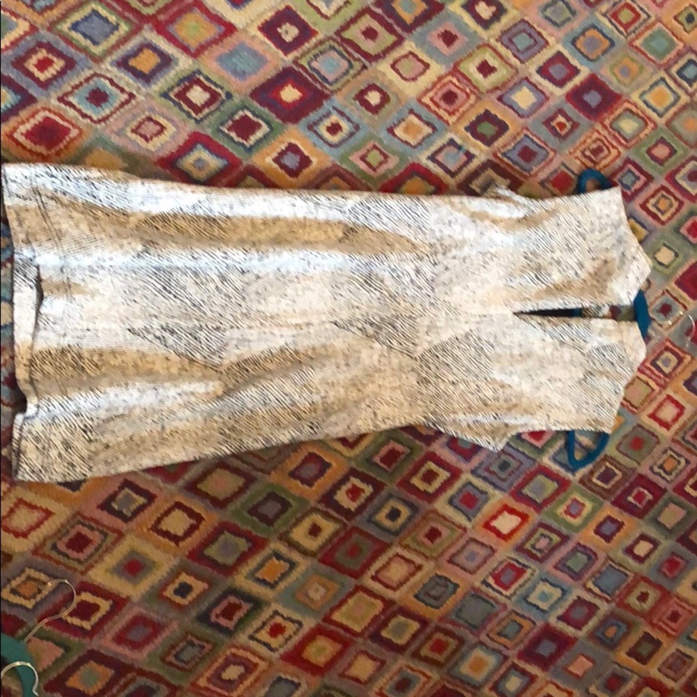Black and white “Sharagano” dress
